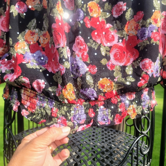 πCD Petites top, colorful print with sequins - Picture 9 of 9